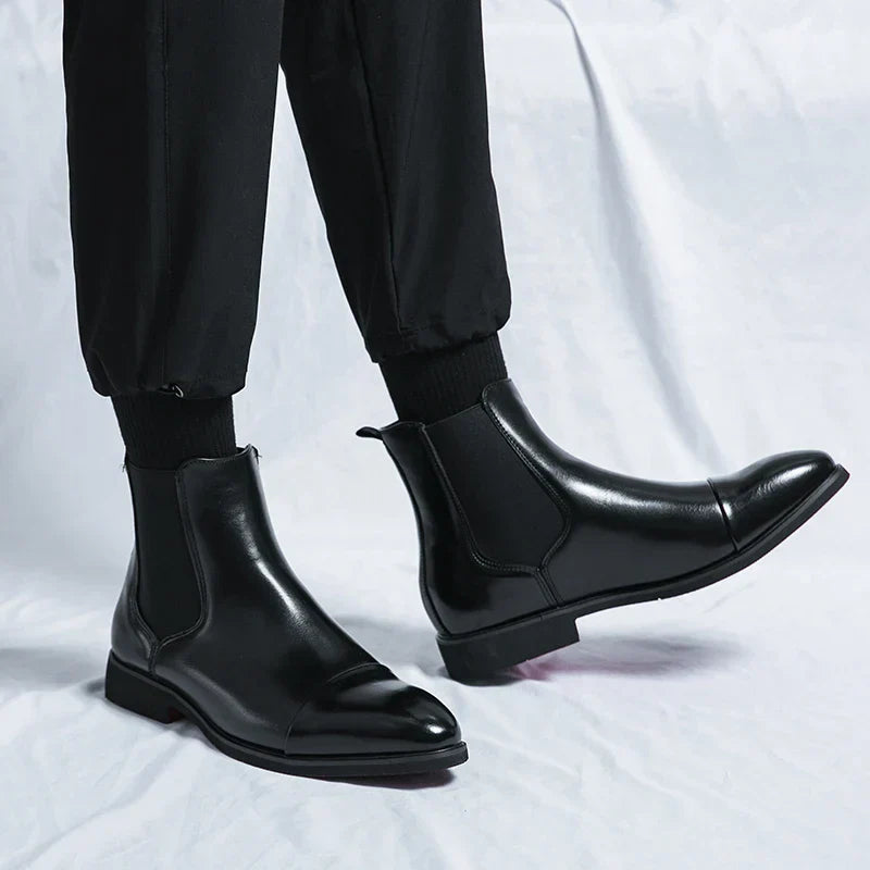Joaquin | Men's Chelsea Pull-On Dress Boots